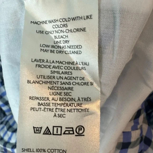 Anthropologie Peregrine Blue and White Midi Dress 3X NWT - Picture 10 of 11